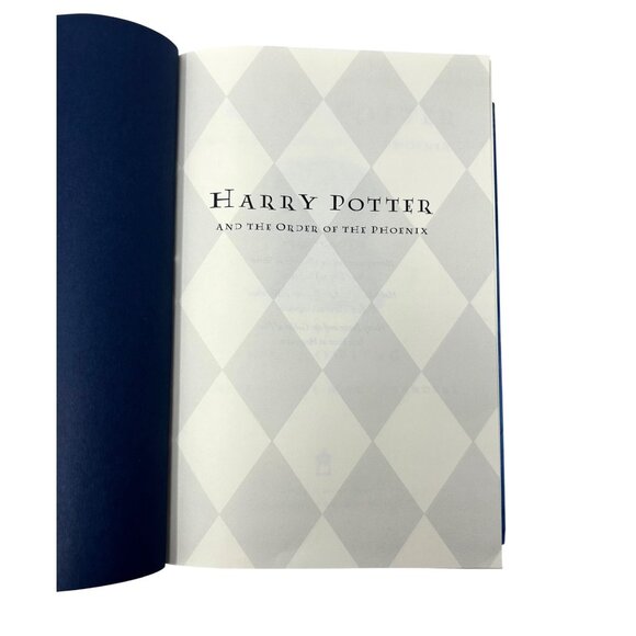 Harry Potter and the Order of the Phoenix - American 1st Edition - WITH ERRORS - Picture 6 of 16